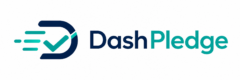 DashPledge logo – online fundraising platform for schools and teams