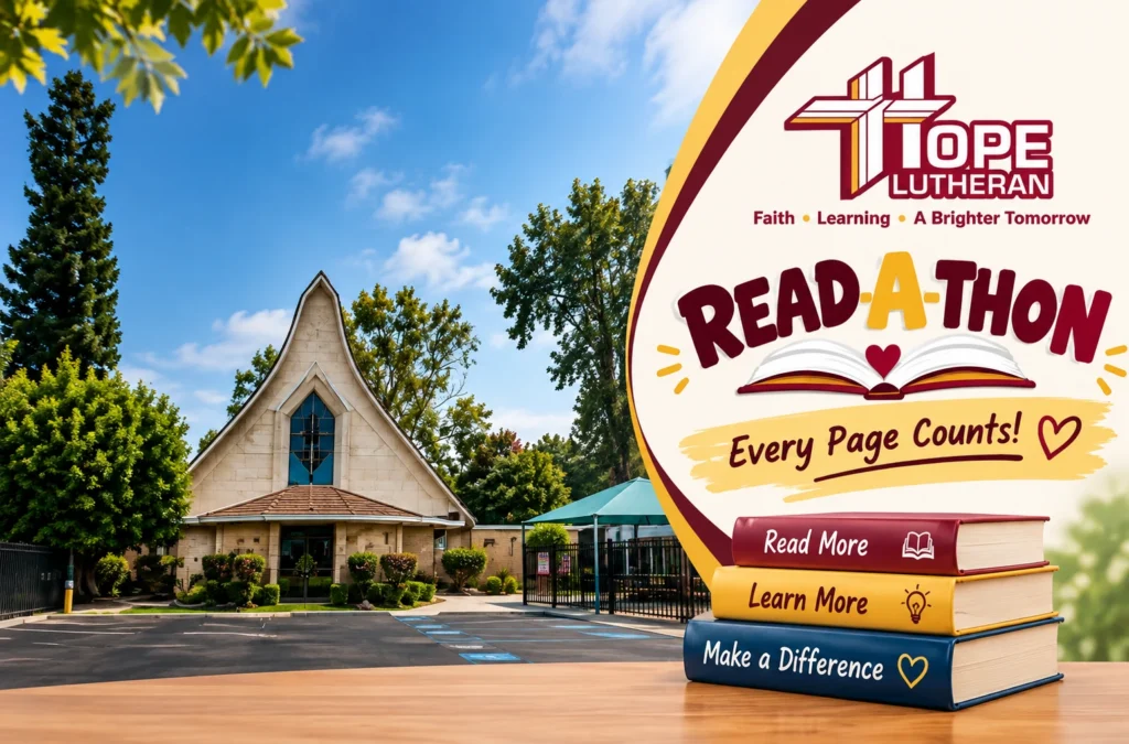 Hope Lutheran School Read-a-Thon 2026